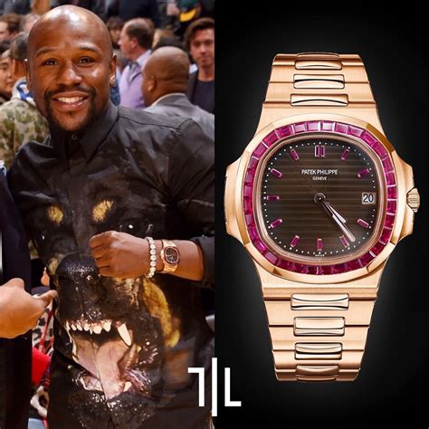 44mm white gold patek philippe floyd mayweather|floyd mayweather.